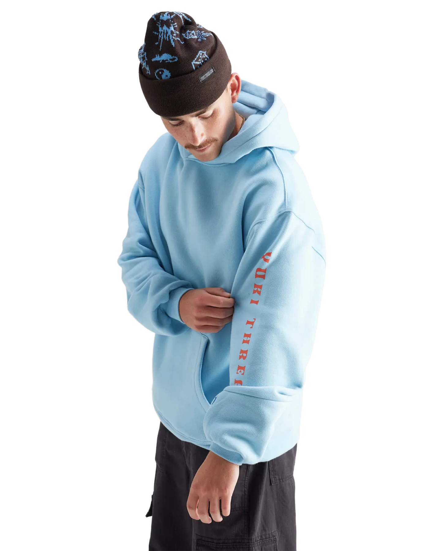 Yuki Threads Yowie Hoodie – Airy Blue Unisex Hoodies - Trojan Wake Ski Snow