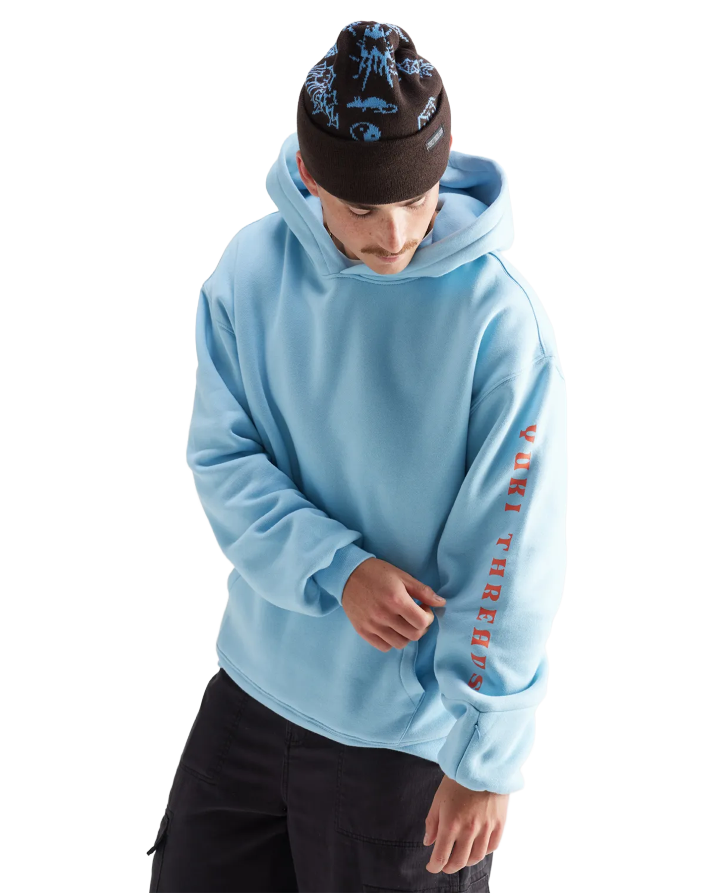 Yuki Threads Yowie Hoodie – Airy Blue Unisex Hoodies - Trojan Wake Ski Snow
