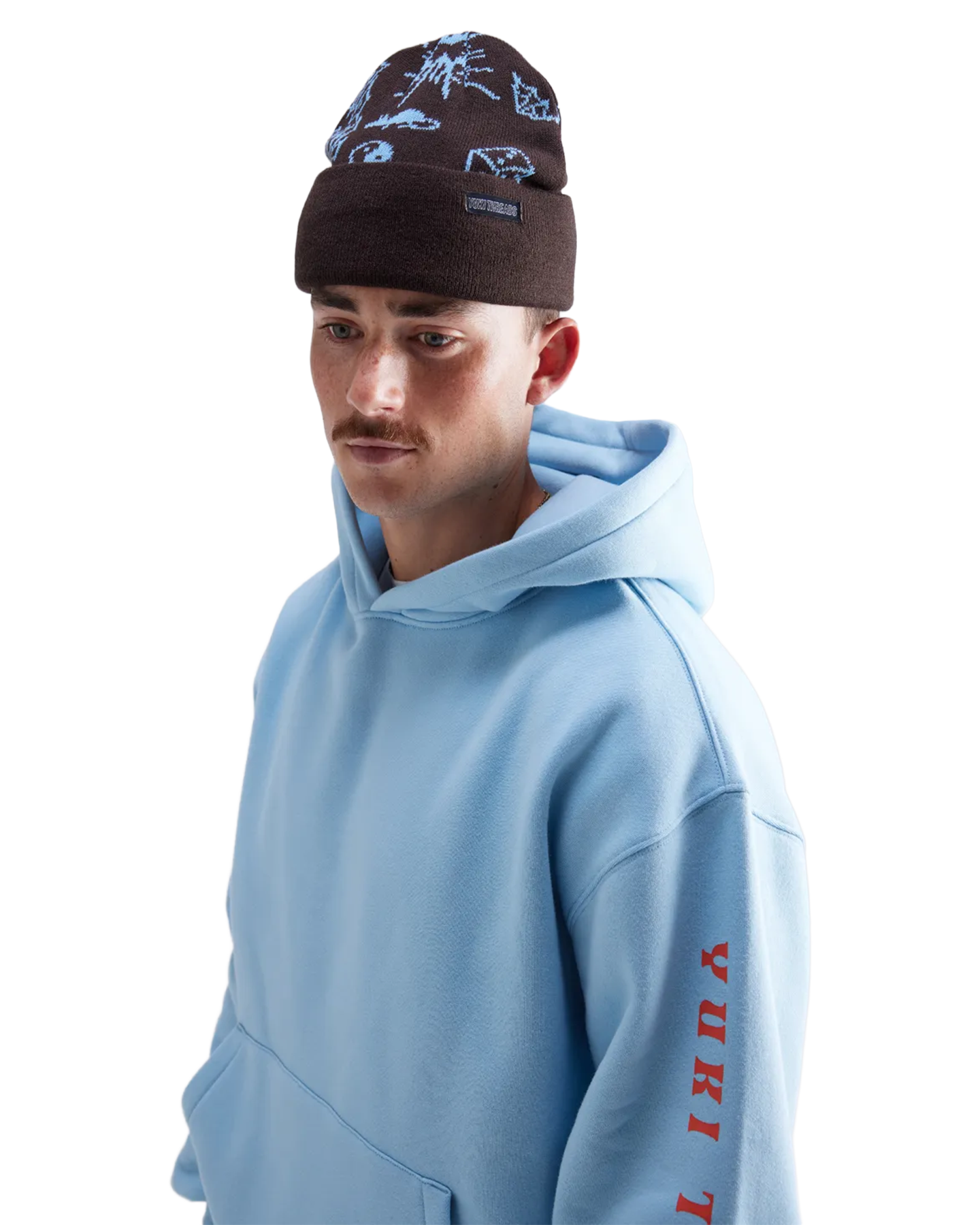 Yuki Threads Yowie Hoodie – Airy Blue Unisex Hoodies - Trojan Wake Ski Snow