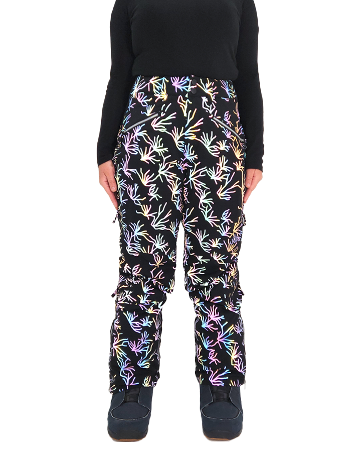 Nobody's Princess Zali Women's Snow Pant Short Iridescent 2023 Women