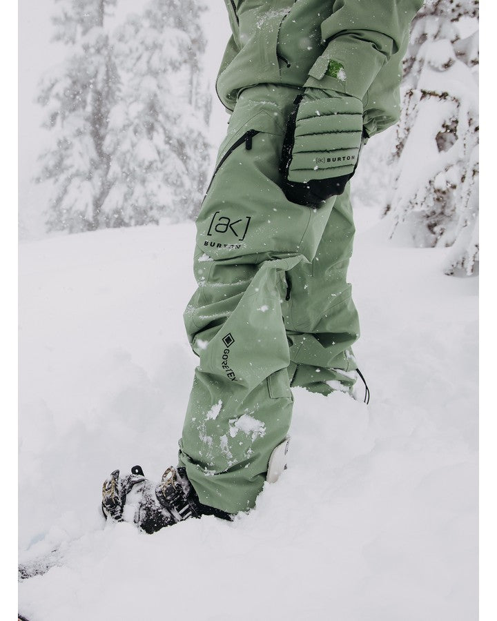 Burton Mens [ak]® Cyclic Gore-Tex 2L Pants - Hedge Green Men's Snow Pants - Trojan Wake Ski Snow