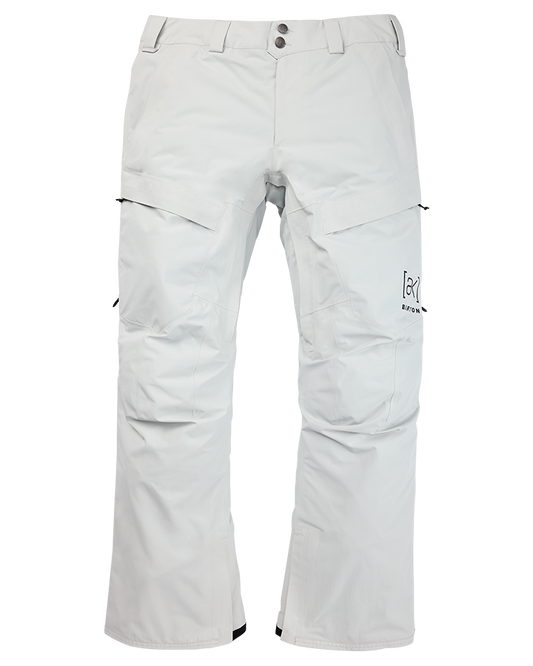 Burton Mens [ak]® Swash Gore-Tex 2L Pants - Gray Cloud - 2023 Men's Snow Pants - Trojan Wake Ski Snow
