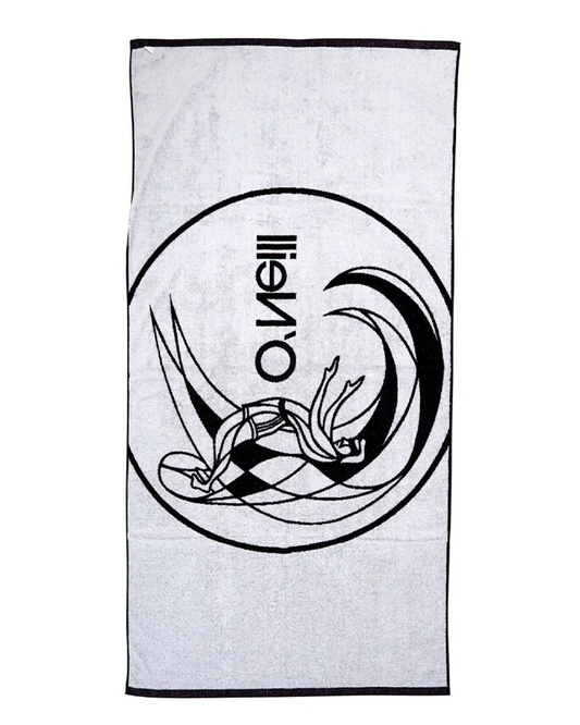 O'Neill Originals Towel - Black Out - 2023 Towelie - Trojan Wake Ski Snow