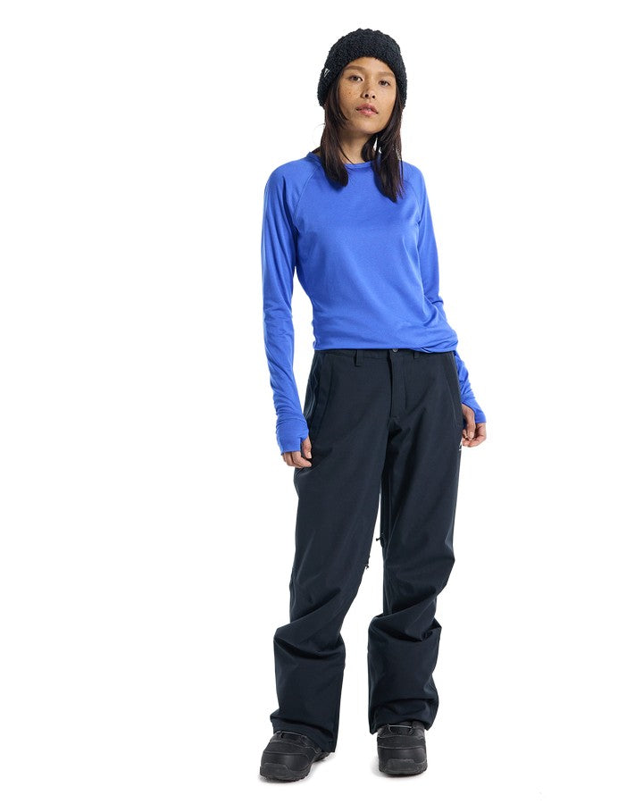 Burton Womens Society 2L Pants - Short - True Black - 2023 Women's Snow Pants - Trojan Wake Ski Snow