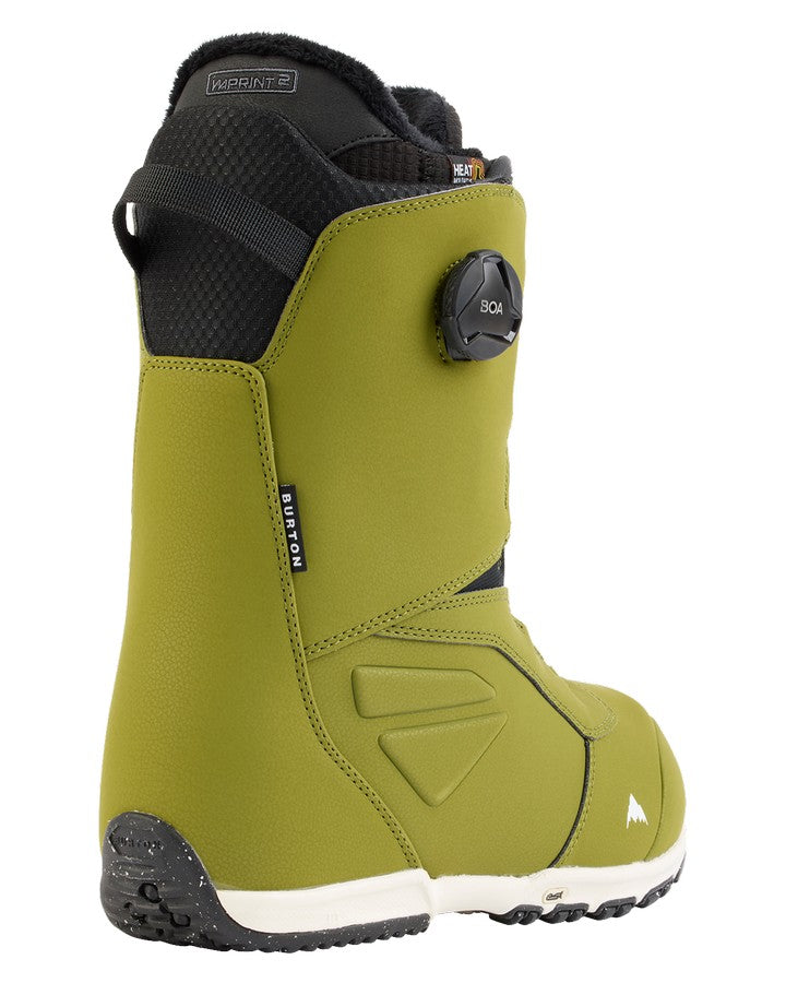 Burton Ruler Boa Snowboard Boots - Green - 2023 Snowboard Boots - Mens - Trojan Wake Ski Snow