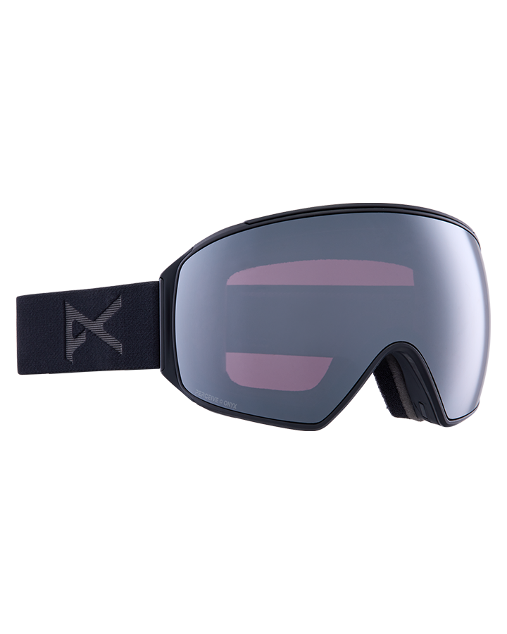 Anon M4 Toric Snow Goggles + Bonus Lens + Mfi® Face Mask - Smoke/Perceive Sunny Onyx Lens Snow Goggles - Mens - Trojan Wake Ski Snow