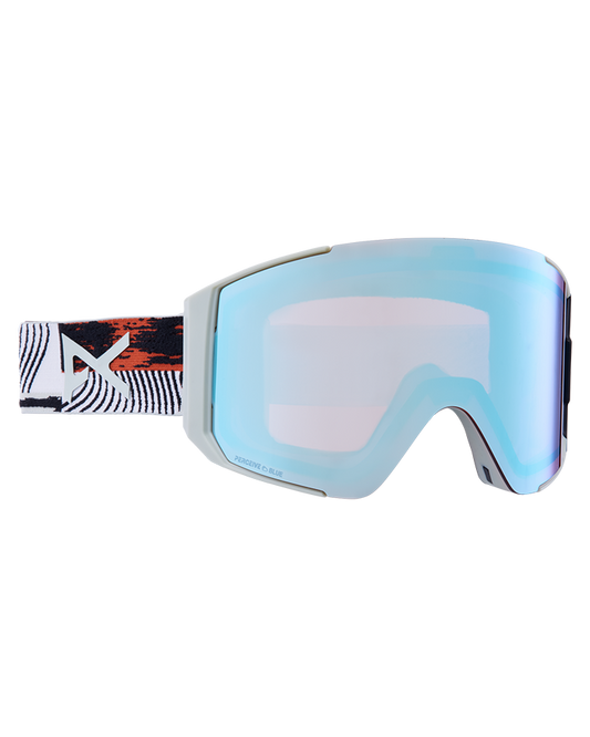 Anon Sync Snow Goggles + Bonus Lens - Crossgrain / Perceive Variable Blue - 2023 Snow Goggles - Mens - Trojan Wake Ski Snow