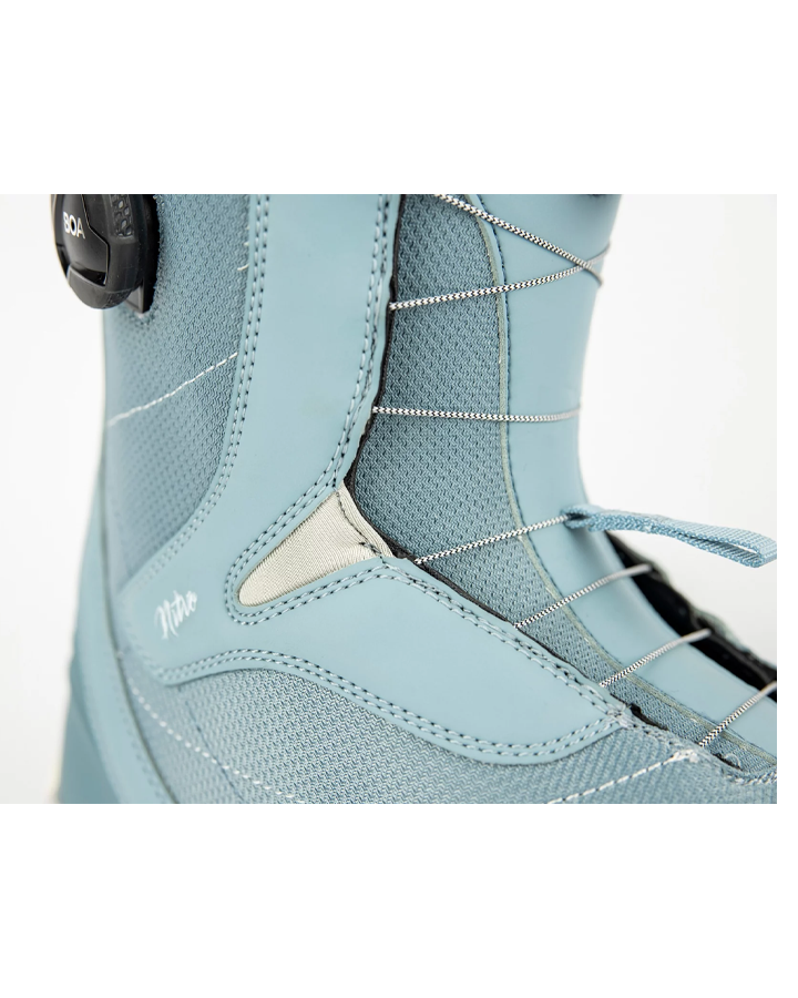 Nitro Cypress BOA Dual Womens Snowboard Boots - Blue/Grey - 2023 Snowboard Boots - Womens - Trojan Wake Ski Snow