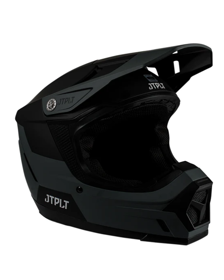Jetpilot Vault Race Helmet - Black - 2022 Jetski Helmets - Trojan Wake Ski Snow
