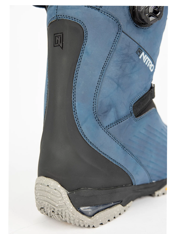 Nitro Chase BOA Snowboard Boots - Blue Steel - 2023 Snowboard Boots - Mens - Trojan Wake Ski Snow