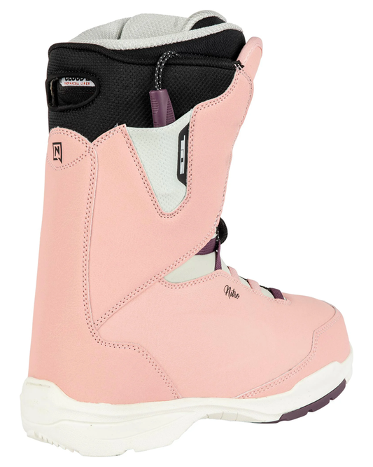 Nitro Scala TLS Womens Snowboard Boots - Rose/White - 2023 Snowboard Boots - Womens - Trojan Wake Ski Snow