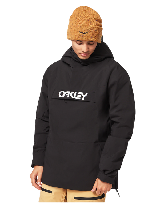Oakley Tnp Tbt Insulated Anorak - Blackout - 2024 Men's Snow Jackets - Trojan Wake Ski Snow