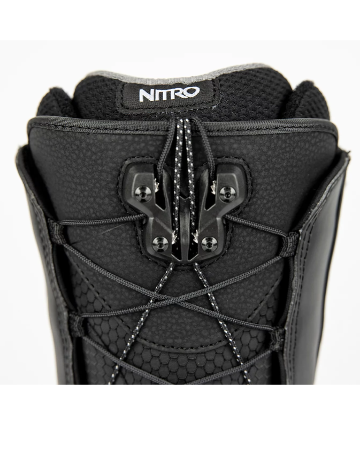 Nitro Venture Pro TLS Snowboard Boots - Black - 2023 Men's Snowboard Boots - Trojan Wake Ski Snow