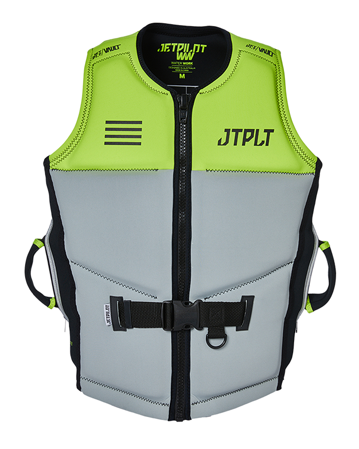 Jetpilot RX Vault Mens F/E Neo Vest - Yellow/Black - 2023 Life Jackets - Mens - Trojan Wake Ski Snow