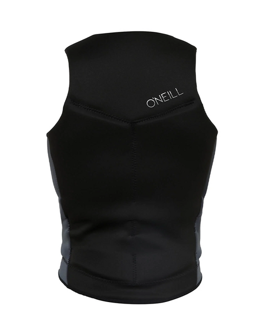 O'Neill Mens Reactor L50S Vest - 19010 Black Out - 2023 Life Jackets - Mens - Trojan Wake Ski Snow