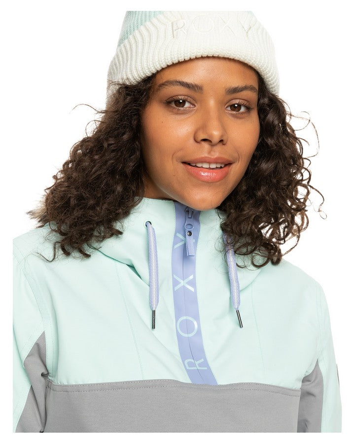 Roxy Shelter Womens Snow Jacket - Fair Aqua - 2023 Women's Snow Jackets - Trojan Wake Ski Snow