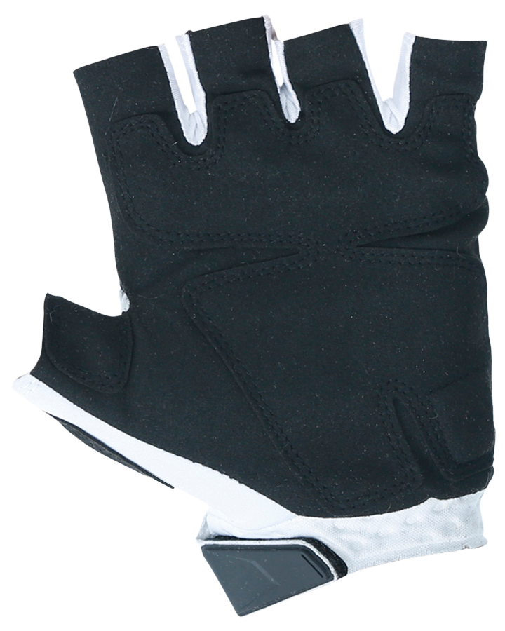 Jetpilot RX Short Finger Race Glove - White/Black - 2023 Jetski Gloves - Trojan Wake Ski Snow