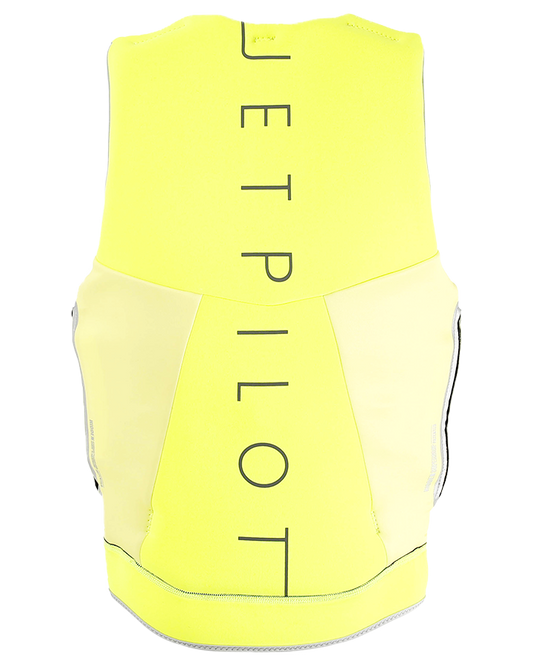 Jetpilot Cause F/E Ladies Neo Vest - Yellow Level 50 Life Jackets - Womens - Trojan Wake Ski Snow