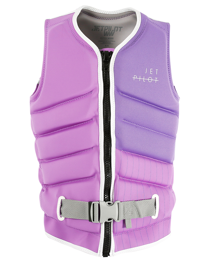 Jetpilot Pacer F/E Ladies Neo Vest - Purple - 2023 Life Jackets - Womens - Trojan Wake Ski Snow