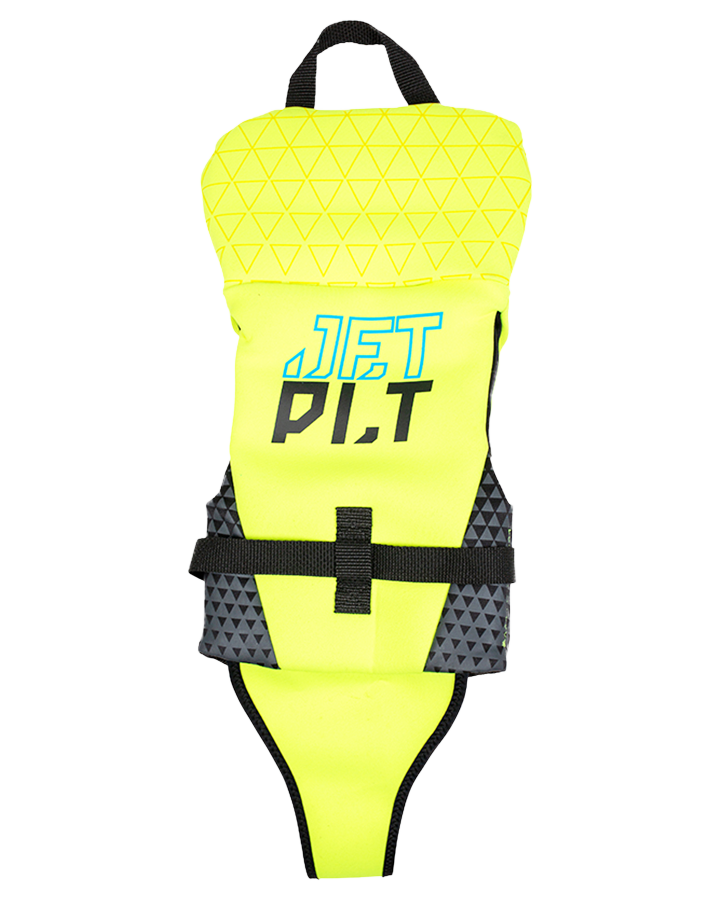 Jetpilot The Cause F/E Infant Neo Vest - Yellow Level 50 - 2023 Life Jackets - Kids - Trojan Wake Ski Snow