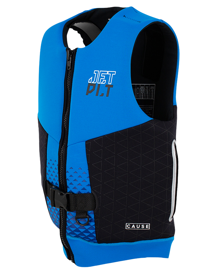 Jetpilot Cause Mens SGrip F/E Neo Vest Blue 2023 Life Jackets Mens