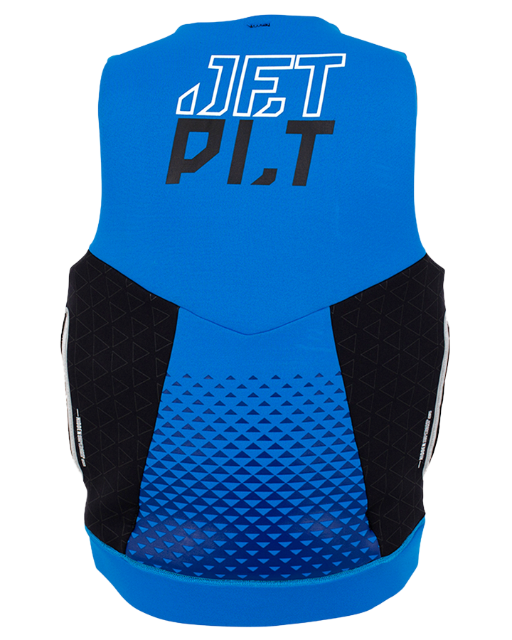 Jetpilot Cause Mens S-Grip F/E Neo Vest - Blue - 2023 Life Jackets - Mens - Trojan Wake Ski Snow