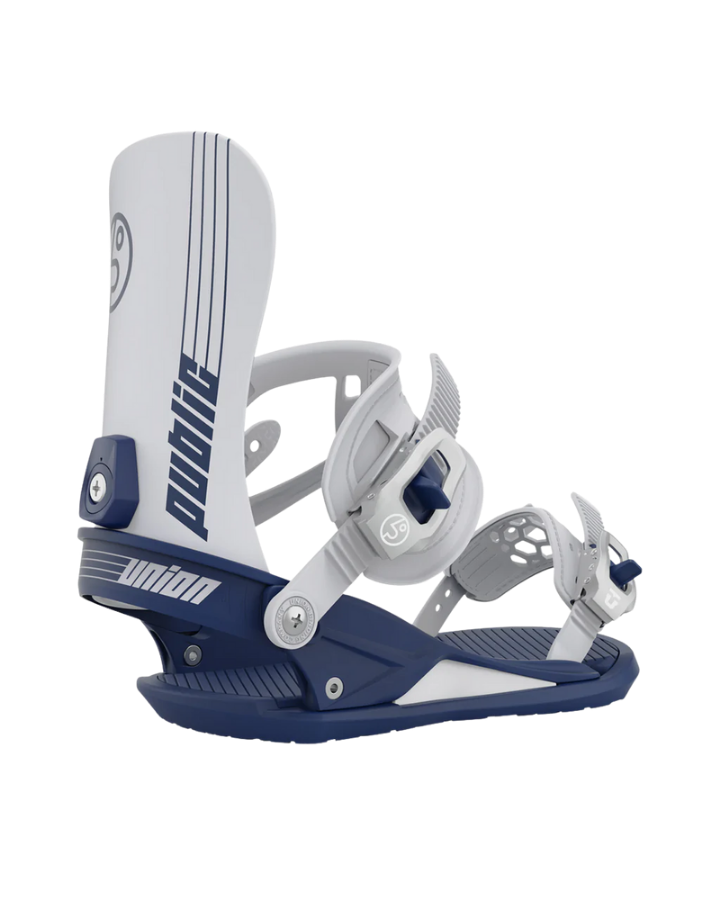 Union Public Snowboards Snowboard Bindings - Blue - 2023 Snowboard Bindings - Mens - Trojan Wake Ski Snow