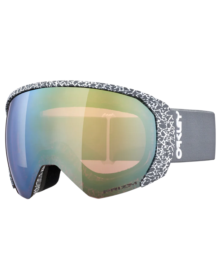 Oakley Flight Path L Snow Goggles - Grey Terrain / Prizm Sage Gold Iridium Snow Goggles - Mens - Trojan Wake Ski Snow