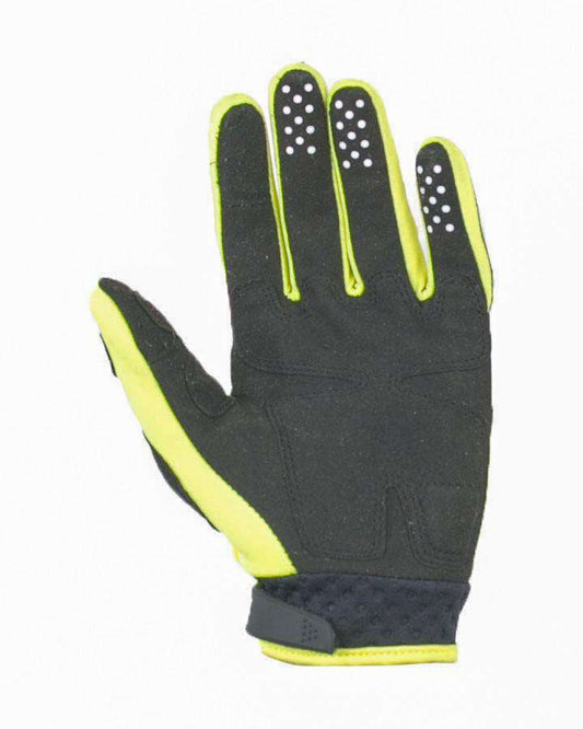 Jetpilot RX Race Glove - Yellow/Black - 2022 Jetski Gloves - Trojan Wake Ski Snow