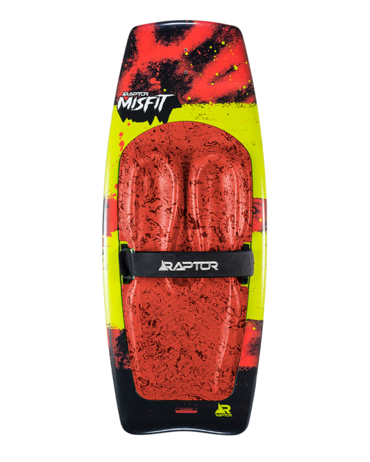 Raptor Misfit Kneeboard - 2024 Kneeboards - Plastic - Trojan Wake Ski Snow