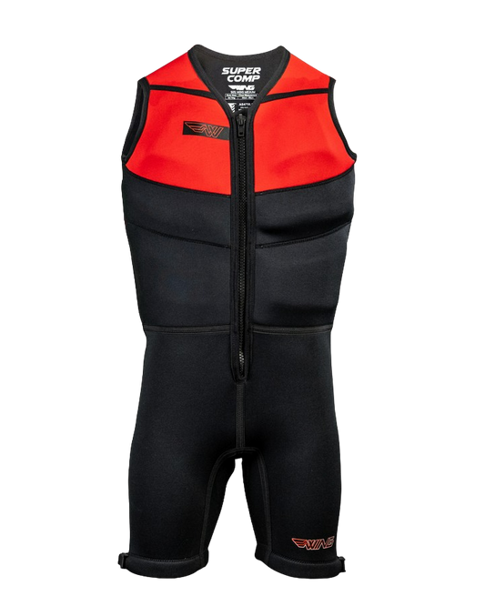 Wing Super Comp L50 Buoyancy Suit - Red - 2023 Buoyancy Suits - Mens - Trojan Wake Ski Snow