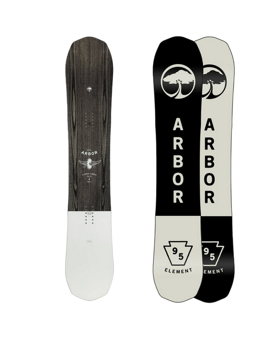 Arbor Element Camber Snowboard - 2024 Men's Snowboards - Trojan Wake Ski Snow