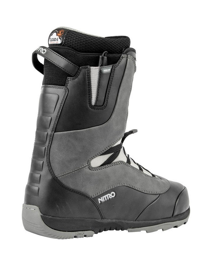 Nitro Venture TLS - Black/Charcoal Snowboard Boots - Mens - Trojan Wake Ski Snow