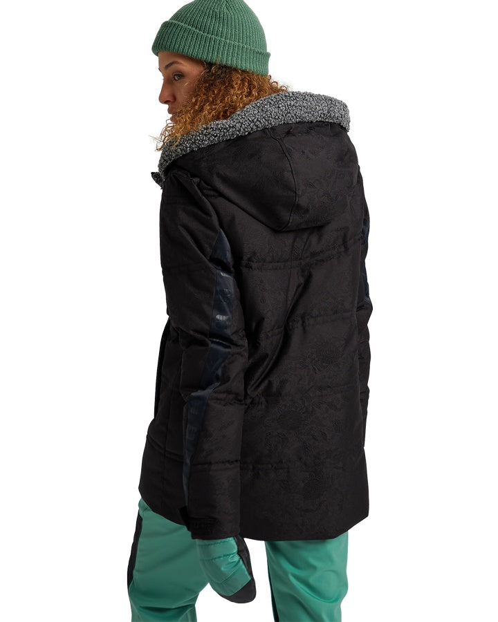 Burton Womens Larosa Jacket - True Black - 2021 (S) Women's Snow Jackets - Trojan Wake Ski Snow
