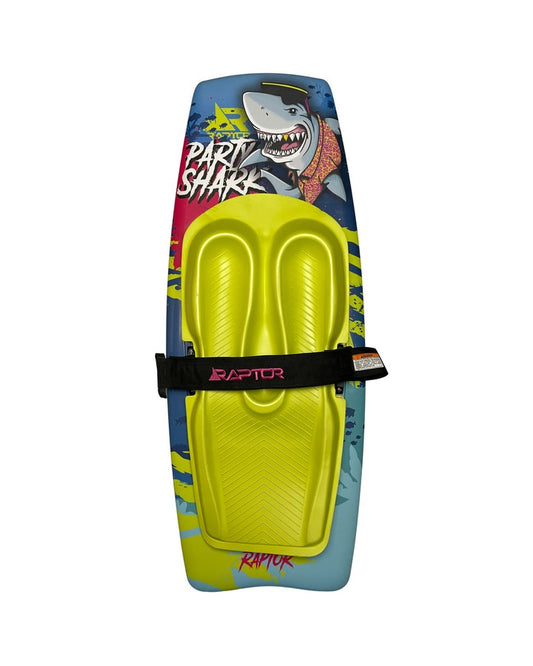 Raptor Party Shark Kneeboard - 2024 Kneeboards - Fibreglass - Trojan Wake Ski Snow