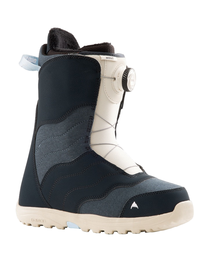Burton Women's Mint BOA Snowboard Boots - Blues - 2022 Women's Snowboard Boots - Trojan Wake Ski Snow