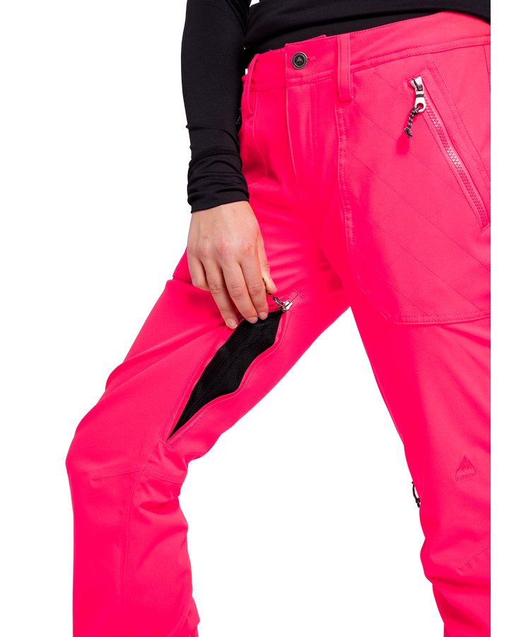 Burton Vida Womens Pant - Potent Pink - 2022 Women's Snow Pants - Trojan Wake Ski Snow