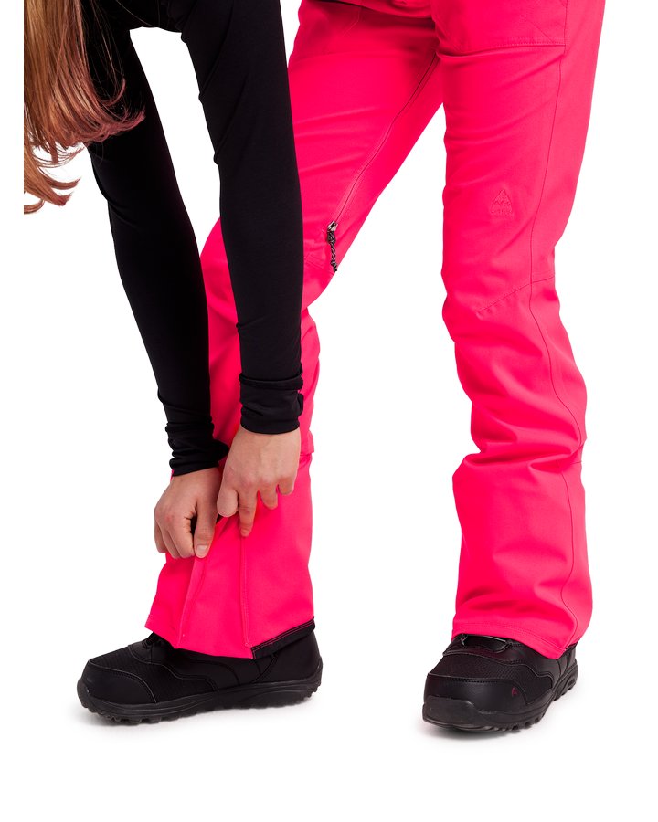 Burton Vida Womens Pant - Potent Pink - 2022 Women's Snow Pants - Trojan Wake Ski Snow