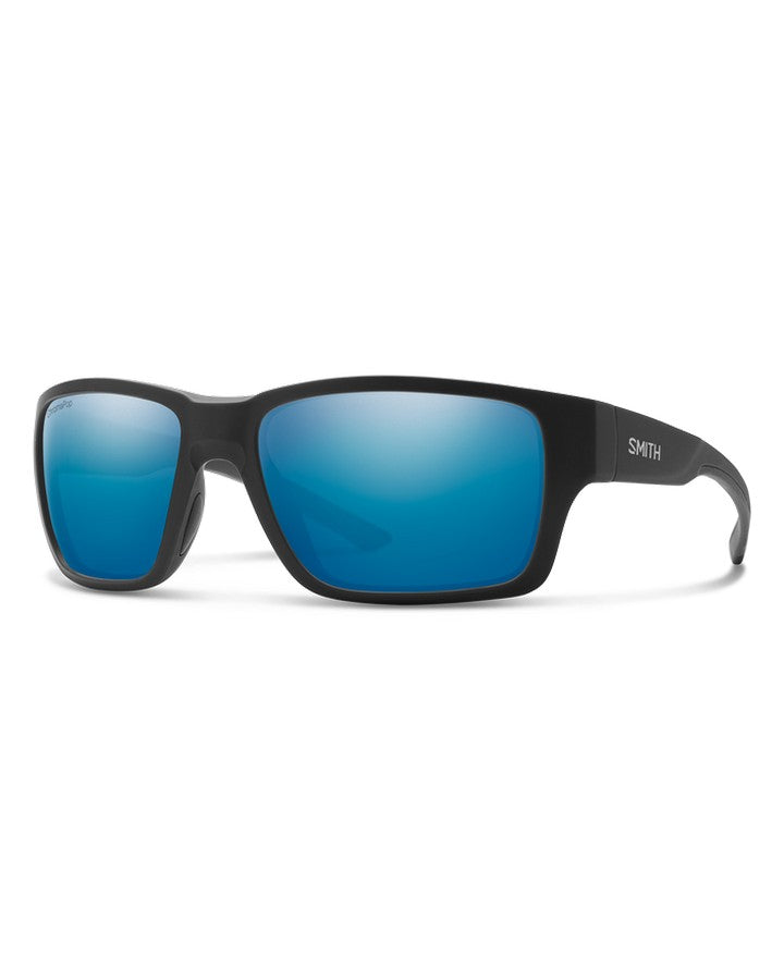 Smith Outback Sunglasses - Matte Black Frame - 2022 Sunglasses - Trojan Wake Ski Snow
