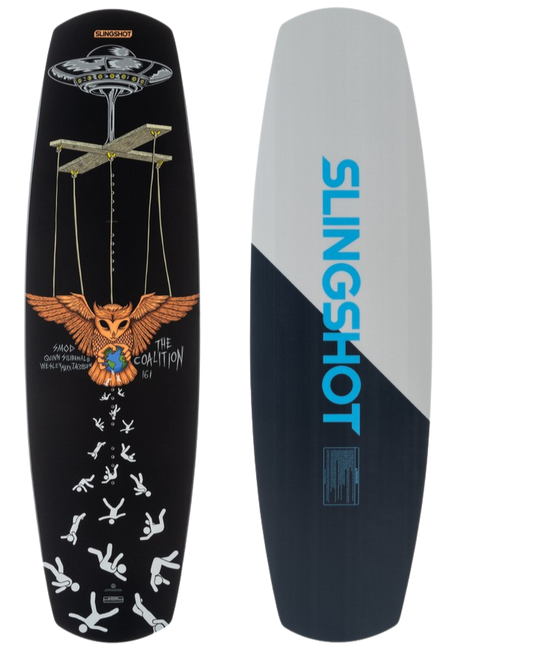 Slingshot Coalition Cable Wakeboard - 2023 Wakeboards - Mens - Trojan Wake Ski Snow