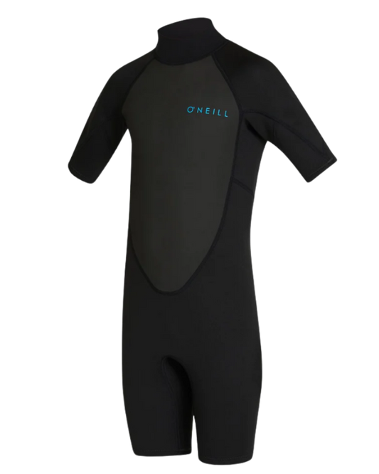O'Neill Youth Factor BZ SS Spring 2MM - Blk/Blk - 2023 Spring Suits - Kids - Trojan Wake Ski Snow