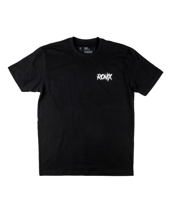 Ronix RXT Tee - Black - 2023 Shirts & Tops - Trojan Wake Ski Snow