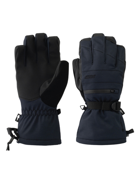 POW Wayback GTX Kids' Glove - Black - 2023 Kids' Snow Gloves & Mittens - Trojan Wake Ski Snow