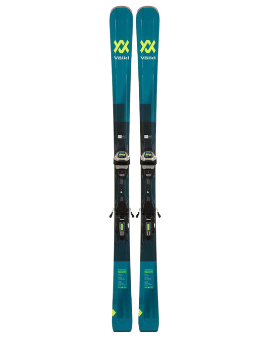 Volkl Deacon 84 Snow Skis + Marker Lowride XL 13 Bindings - 2024 Snow Skis - Mens - Trojan Wake Ski Snow
