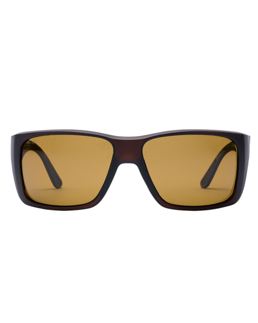 Otis Coastin Sunglasses - Matte Espresso/Brown Polarised Sunglasses - Trojan Wake Ski Snow