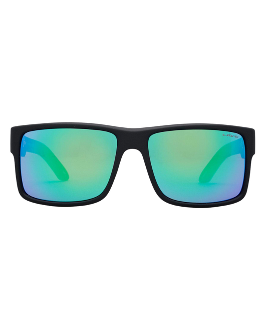 Liive Truth Sunglasses - Mirror Polar/Matt Black Sunglasses - Trojan Wake Ski Snow