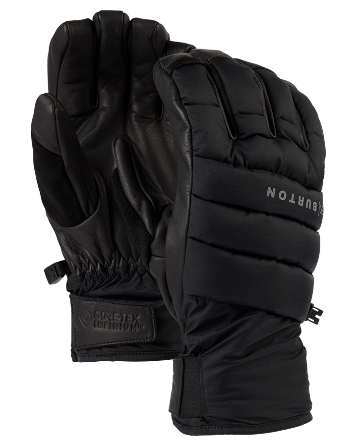Burton [ak]® Oven Gore-Tex Infinium Gloves - True Black - 2023 Men's Snow Gloves & Mittens - Trojan Wake Ski Snow