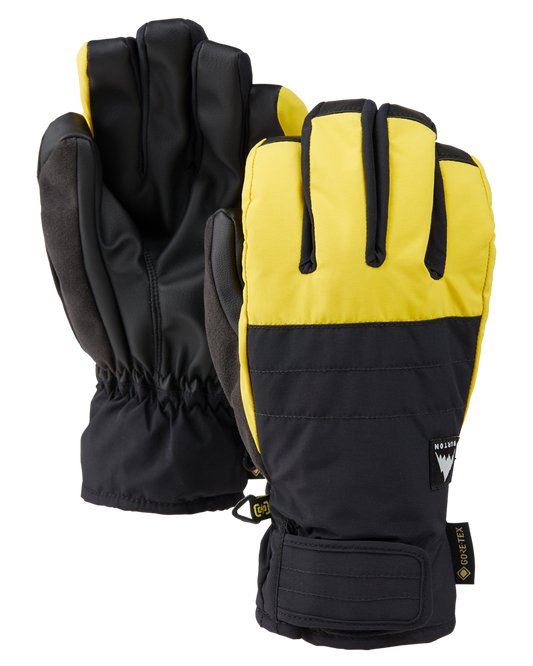 Burton Men's Reverb Gore‑Tex Snow Gloves - Sulfur/True Black Men's Snow Gloves & Mittens - Trojan Wake Ski Snow