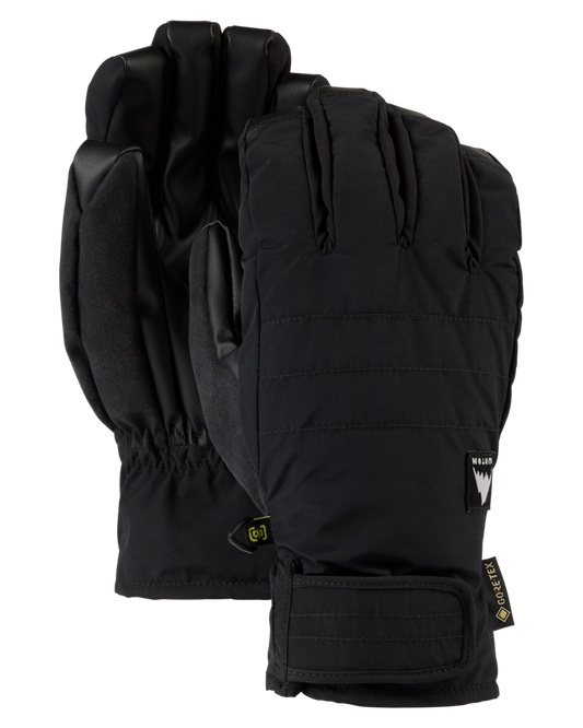 Burton Men's Reverb Gore‑Tex Snow Gloves - True Black Men's Snow Gloves & Mittens - Trojan Wake Ski Snow