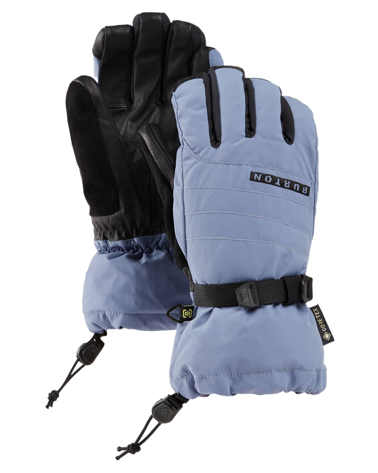 Burton Women's Deluxe Gore‑Tex Snow Gloves - Slate Blue Women's Snow Gloves & Mittens - Trojan Wake Ski Snow